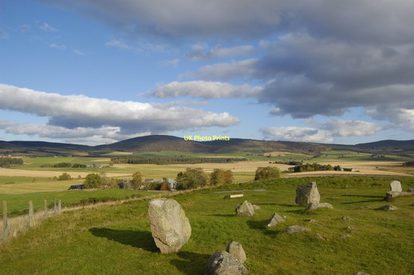 Photo 6"x4" Tomnaverie Stone Circle Tarland c2011