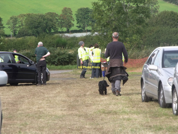 Photo 6"x4" Exit of field used for Blairgowrie Highland Gathering Blairgowrie c2011
