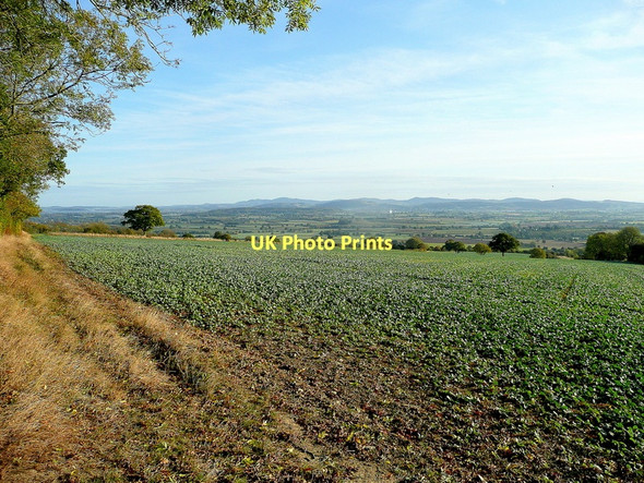 Photo 6"x4" View to the Malvern Hills Rushall\/SO6434 c2011