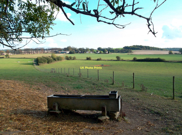 Photo 6"x4" Towards Mays Farm Oakley Court c2011