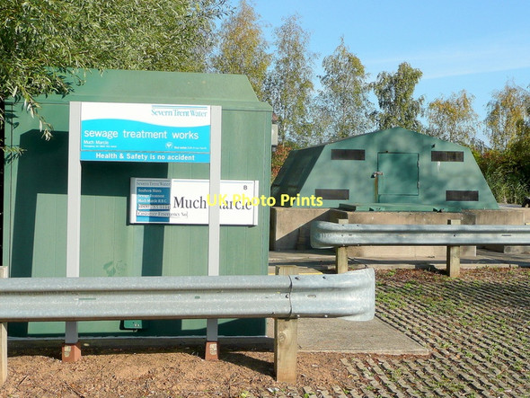 Photo 6"x4" Much Marcle sewage treatment works Much Marcle c2011