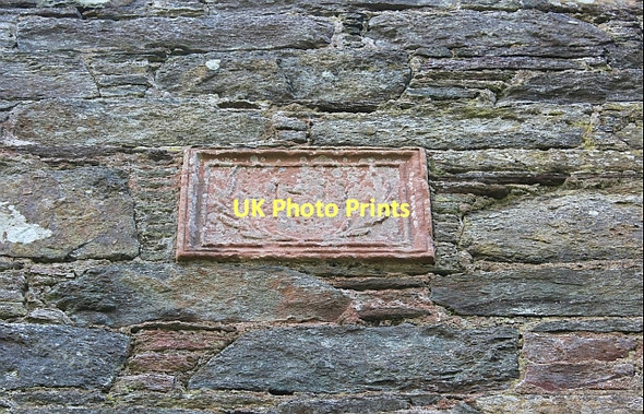 Photo 6"x4" Date stone on ice house, Crinan Ferry Crinan Ferry c2011