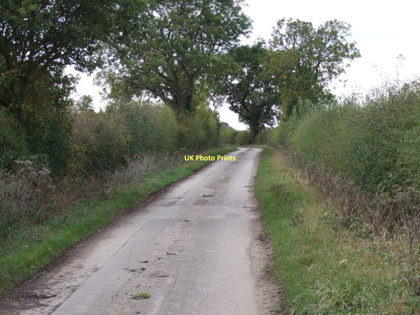 Photo 6"x4" Minor Road towards Park Leys Knapthorpe c2011