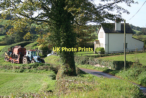 Photo 6"x4" Cullompton: by Colebrooke Cottage Colebrook c2011