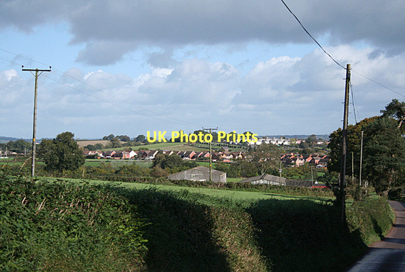 Photo 6"x4" Cullompton: towards the town's edge Colebrook c2011