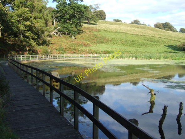 Photo 6"x4" Lake in Dinefwr Park Cilsan c2009