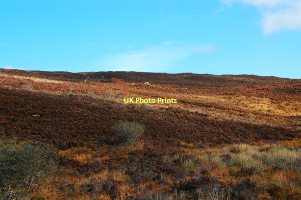 Photo 6"x4" Open country near Allt a' Chraig Pittentrail c2011