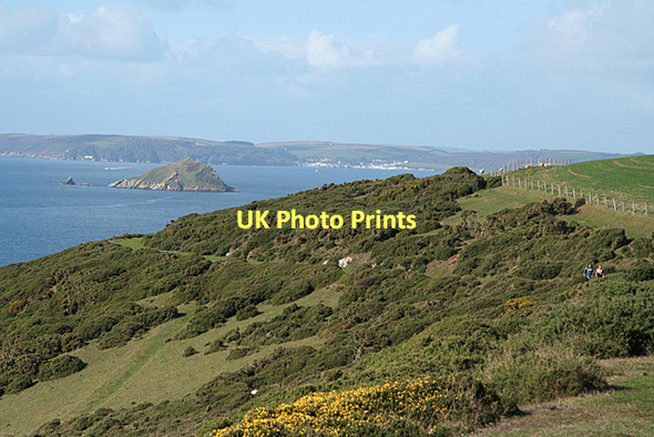 Photo 6"x4" Newton and Noss: on Gunrow's Down Noss Mayo c2011