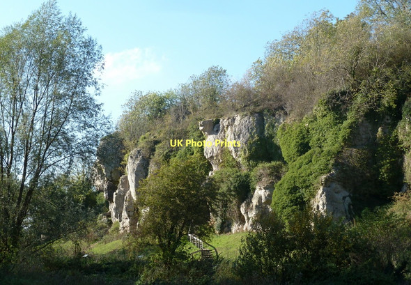 Photo 6"x4" Scenery at Creswell Crags Creswell\/SK5274 c2011