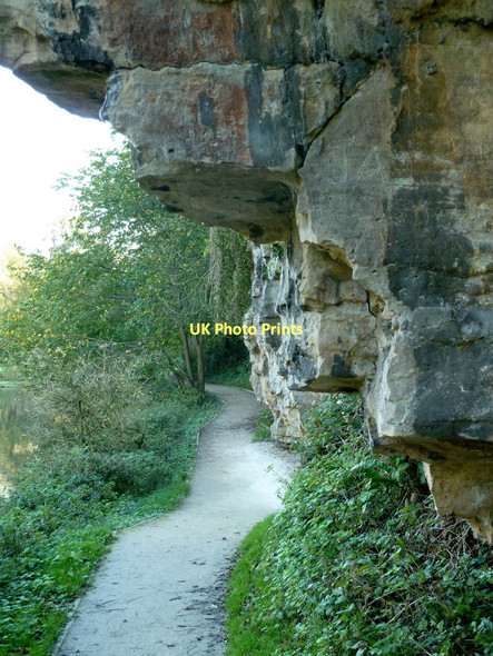 Photo 6"x4" Footpath at Creswell Crags Creswell\/SK5274 c2011