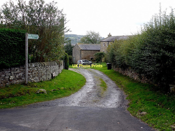 Photo 6"x4" Track to Anick Farm and footpath to Hexham Hexham c2011