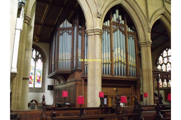 Photo 6"x4" The Organ, St James' Church, Louth Louth\/TF3387 c2011