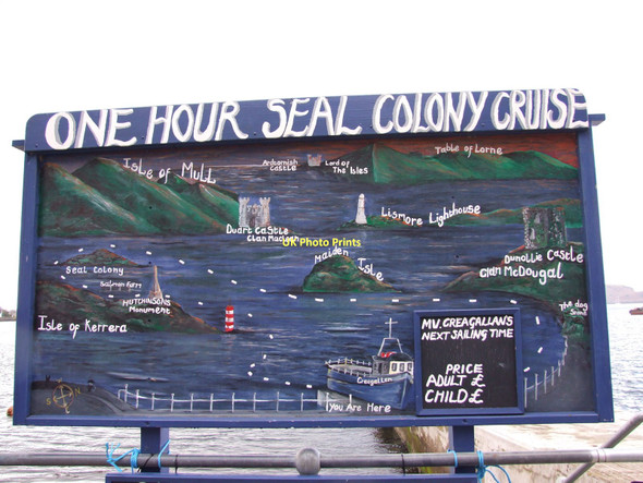 Photo 6"x4" One hours seal colony cruise Oban\/NM8630 c2011