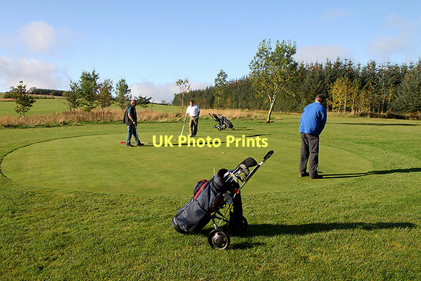 Photo 6"x4" Lilliesleaf Golf Course Bowismiln c2011