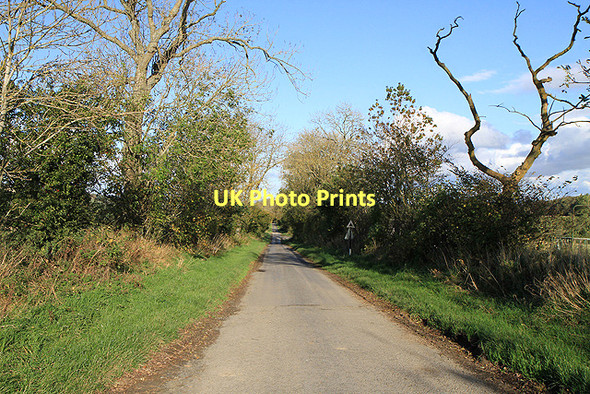 Photo 6"x4" A country road at Hermiston Bowismiln c2011