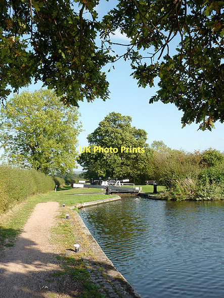 Photo 6"x4" Canal and Brick Kiln Lock near Gailey, Staffordshire Gailey Wharf c2011