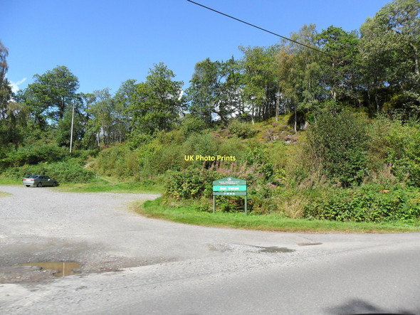 Photo 6"x4" Ben Venue parking area Brig o' Turk c2011