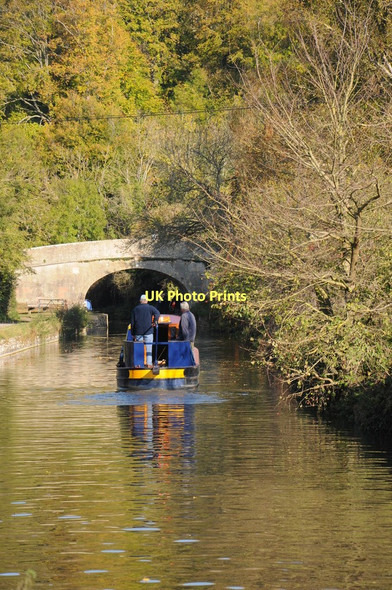 Photo 6"x4" Narrowboat on Kennet and Avon Canal Winsley\/ST7960 c2011
