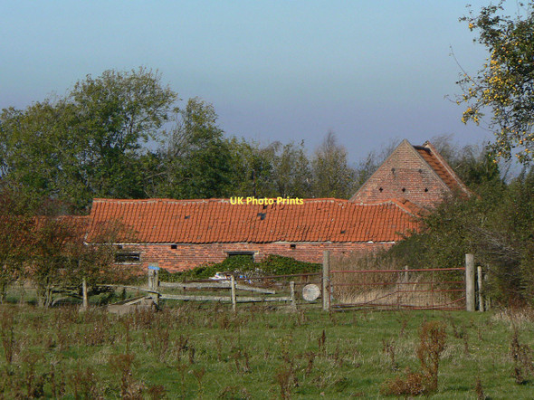 Photo 6"x4" Barns at Hill Farm Stanton-on-the-Wolds c2011