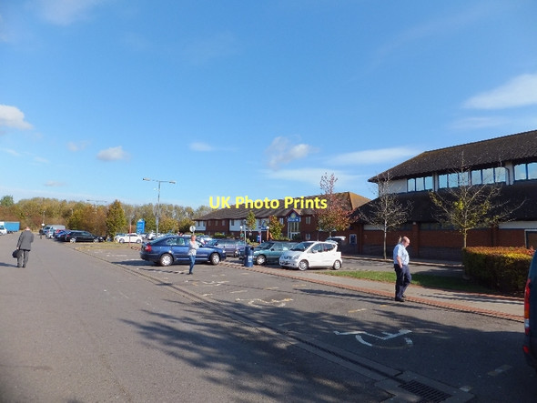 Photo 6"x4" The motel at Strensham Services (northbound) Hill Croome c2011