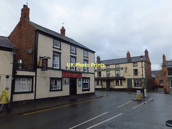 Photo 6"x4" The Red Lion inn Oscroft c2011