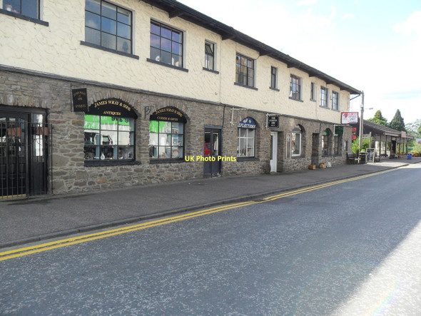 Photo 6"x4" Row of shops, Aberfoyle Aberfoyle c2011