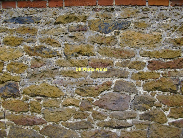 Photo 6"x4" Galletted stonework at Pond Cottage, Friday Street Friday Street\/TQ1245 c2011