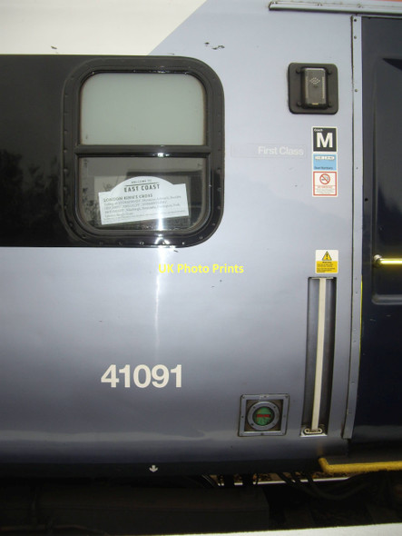 Photo 6"x4" First Class coach M (41091) at Stonehaven station Stonehaven c2011