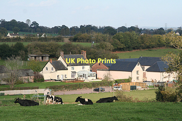 Photo 6"x4" Bradninch: towards Garlandhayes Farm Langford\/ST0202 c2011