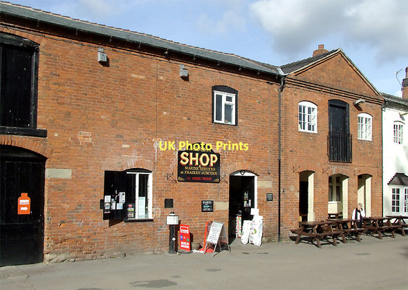 Photo 6"x4" Shop in old canal buildings at Fradley Junction Fradley Junction c2011