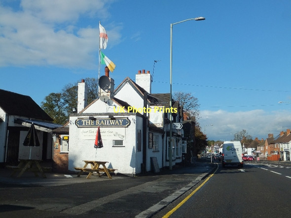 Photo 6"x4" The Railway inn, Penkridge Boscomoor c2011
