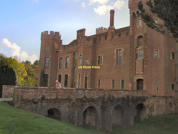 Photo 6"x4" Herstmonceux Castle Golden Cross\/TQ6310 c2011