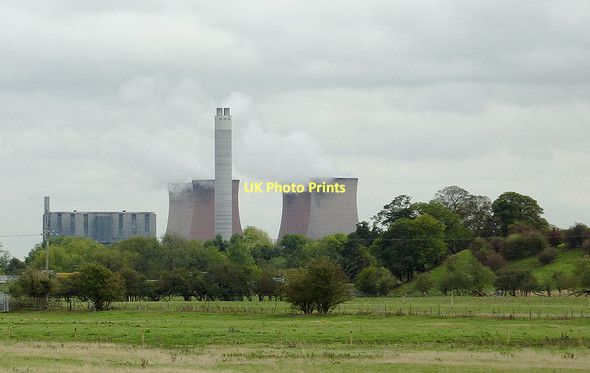 Photo 6"x4" Trent Valley and Rugeley Power Station, Staffordshire Rugeley c2011