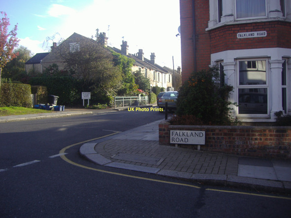 Photo 6"x4" Corner of Falkland Road and Alston Road Barnet c2011