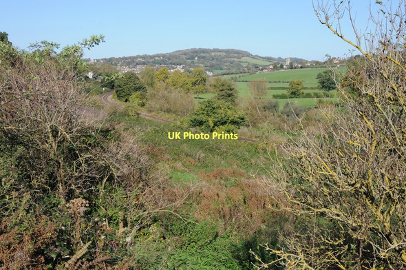 Photo 6"x4" The Avon valley near Bathford Claverton c2011