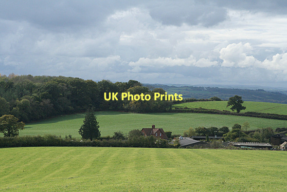 Photo 6"x4" Broadclyst: towards Brook Hill Hollis Head c2011