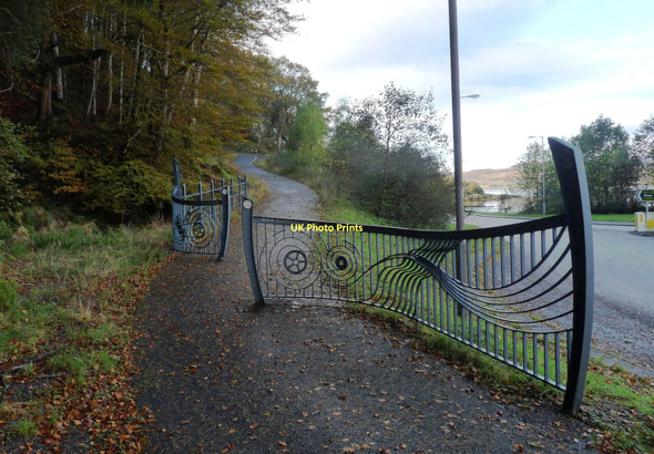 Photo 6"x4" Cycle-path at South Creagan Creagan\/NM9744 c2011