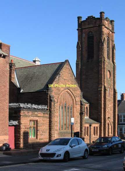 Photo 6"x4" Whitley Bay - Baptist Church Whitley Bay c2011