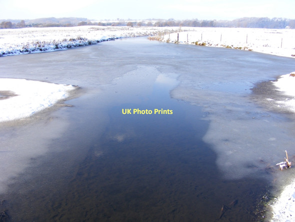 Photo 6"x4" Old course of the River Waveney, Outney Common Bungay c2010