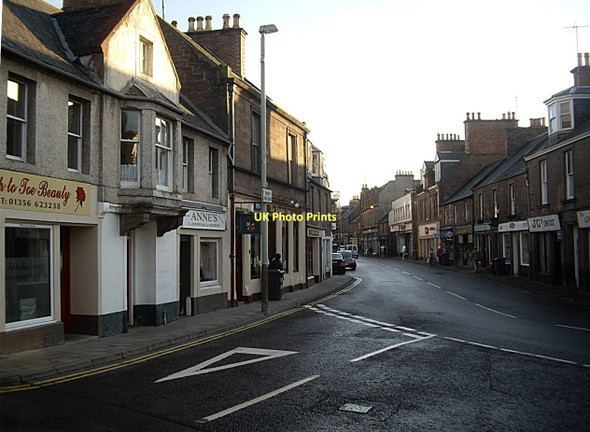Photo 6"x4" Looking east along Brechin High Street Brechin c2011