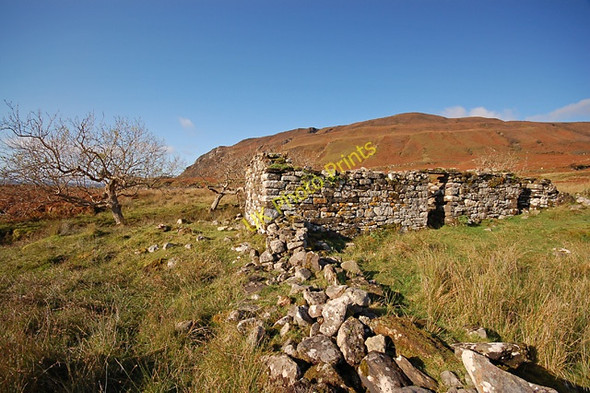 Photo 6"x4" Ruins at Boreraig Suisnish\/NG5916 c2009