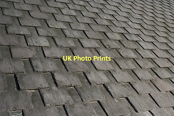 Photo 6"x4" Slate Roof Rothes c2011