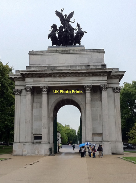 Photo 6"x4" Wellington Arch Westminster c2011
