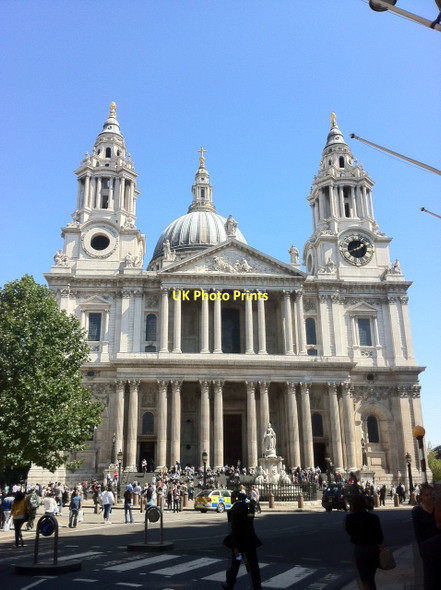 Photo 6"x4" St. Paul's Cathedral, London London c2011