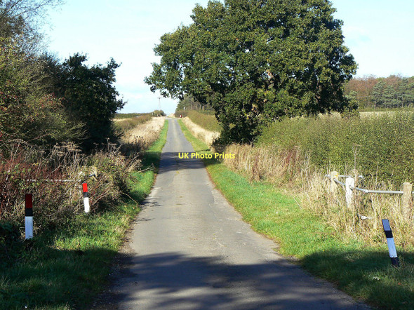Photo 6"x4" Laming Gap Lane Stanton-on-the-Wolds c2011