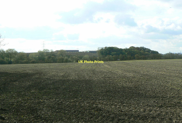 Photo 6"x4" View towards Grange Plantation and Wolds Farm Clipston\/SK6334 c2011