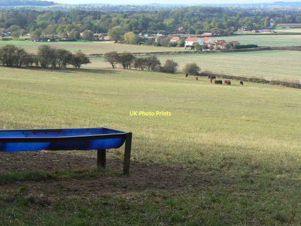 Photo 6"x4" View from Gilliver Lane Clipston\/SK6334 c2011