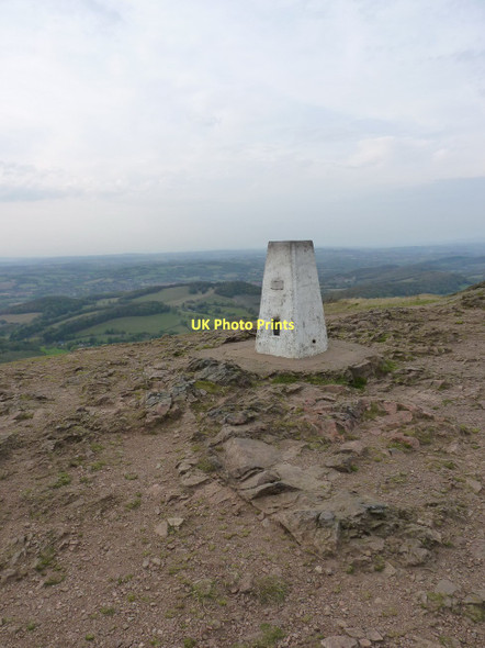 Photo 6"x4" A lonely trig point Great Malvern c2011