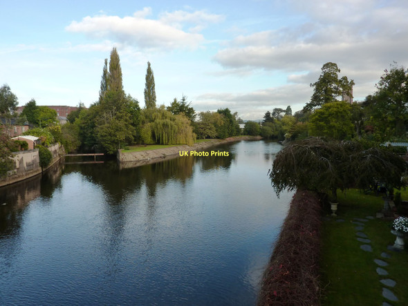 Photo 6"x4" River Exe from Bridge Street, Tiverton Tiverton\/SS9512 c2011