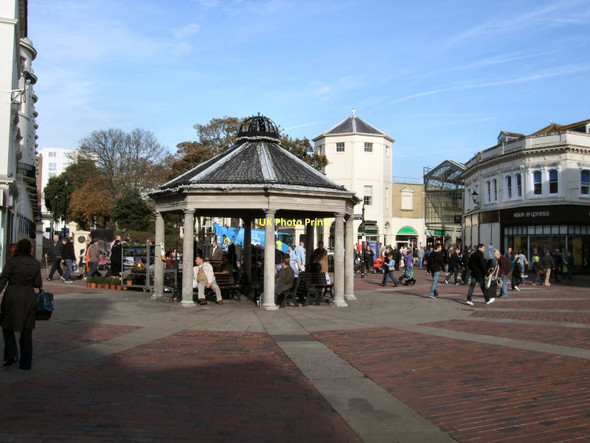 Photo 6"x4" Bandstand near Liverpool Gardens - Worthing Worthing\/TQ1303 c2011